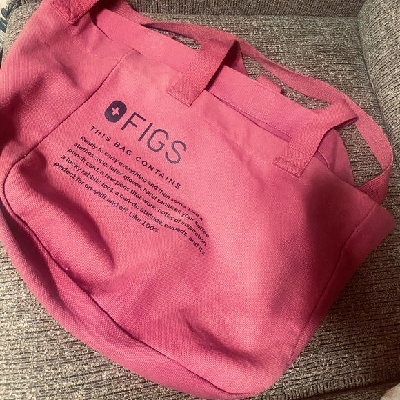 Figs Bags Raspberry Sorbet Figs Tote Poshmark